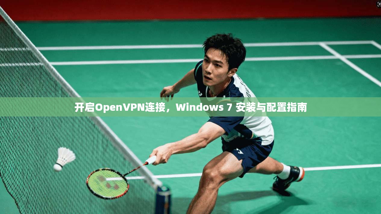 开启OpenVPN连接，Windows 7 安装与配置指南