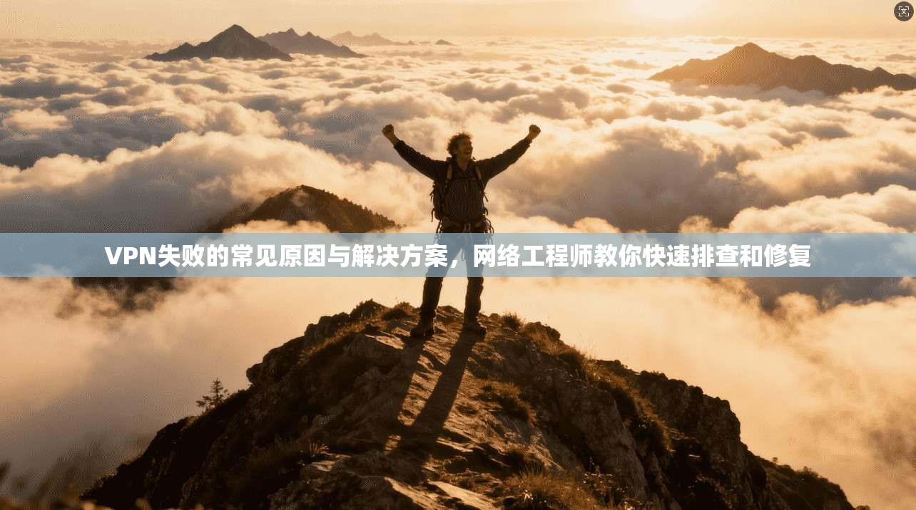 VPN失败的常见原因与解决方案，网络工程师教你快速排查和修复
