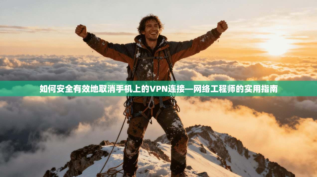 如何安全有效地取消手机上的VPN连接—网络工程师的实用指南