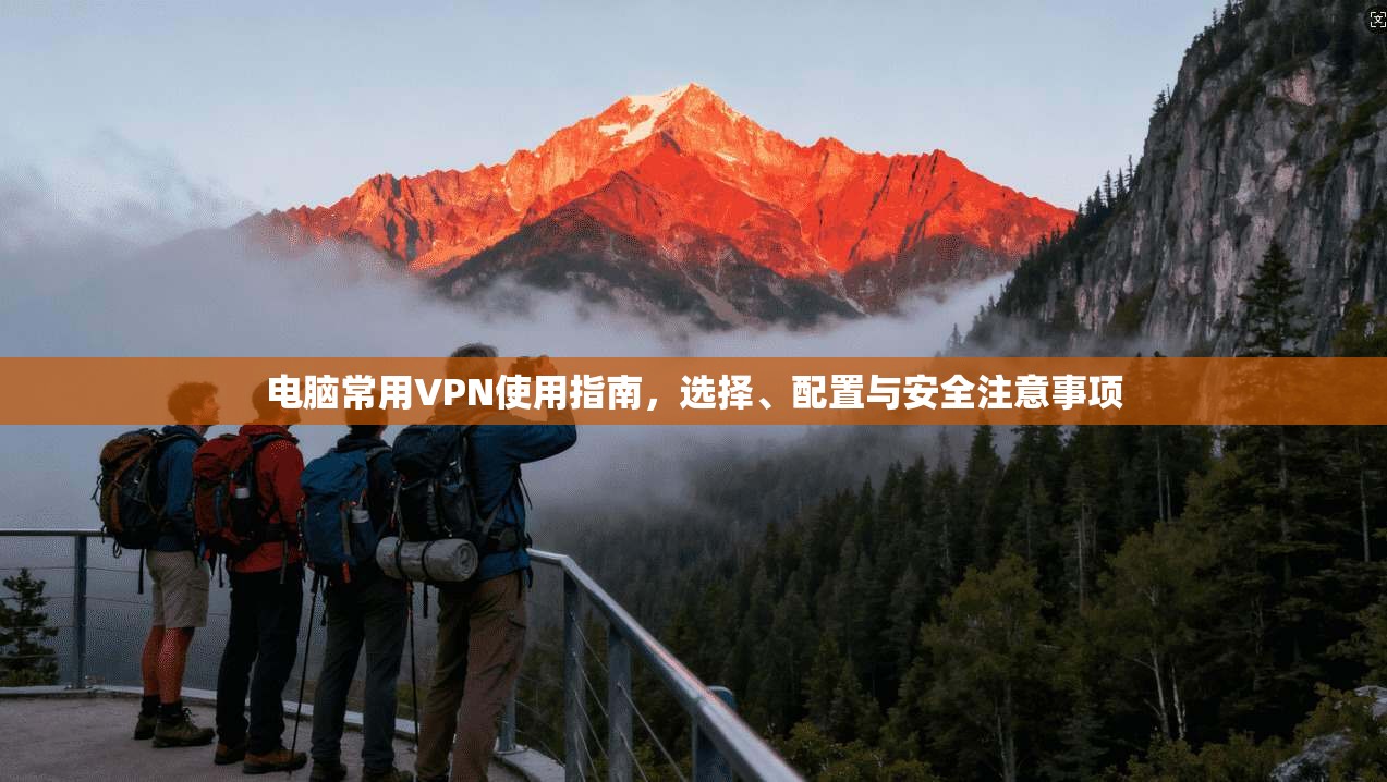 电脑常用VPN使用指南，选择、配置与安全注意事项