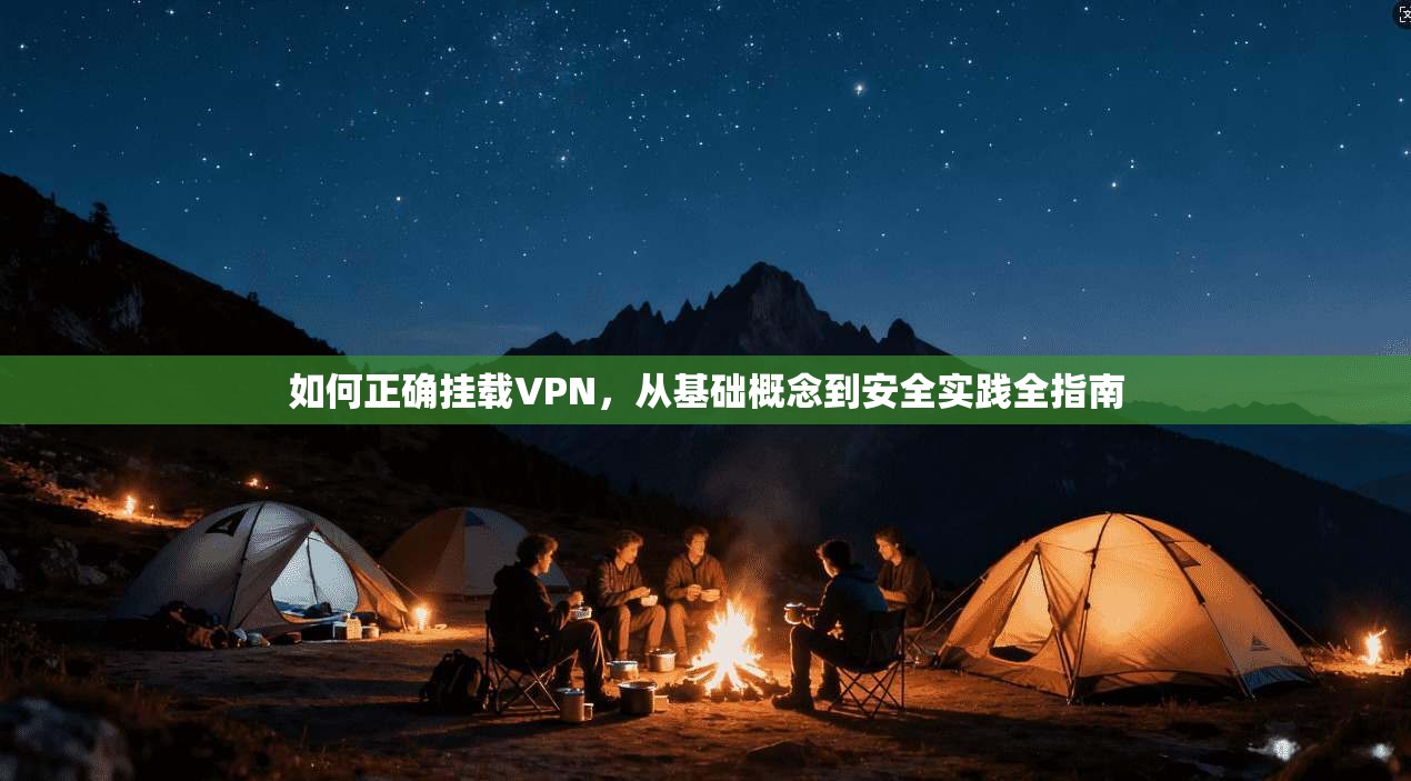如何正确挂载VPN，从基础概念到安全实践全指南