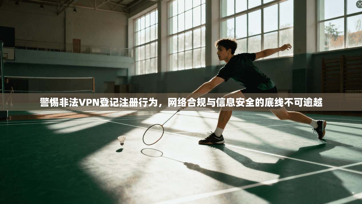 警惕非法VPN登记注册行为，网络合规与信息安全的底线不可逾越