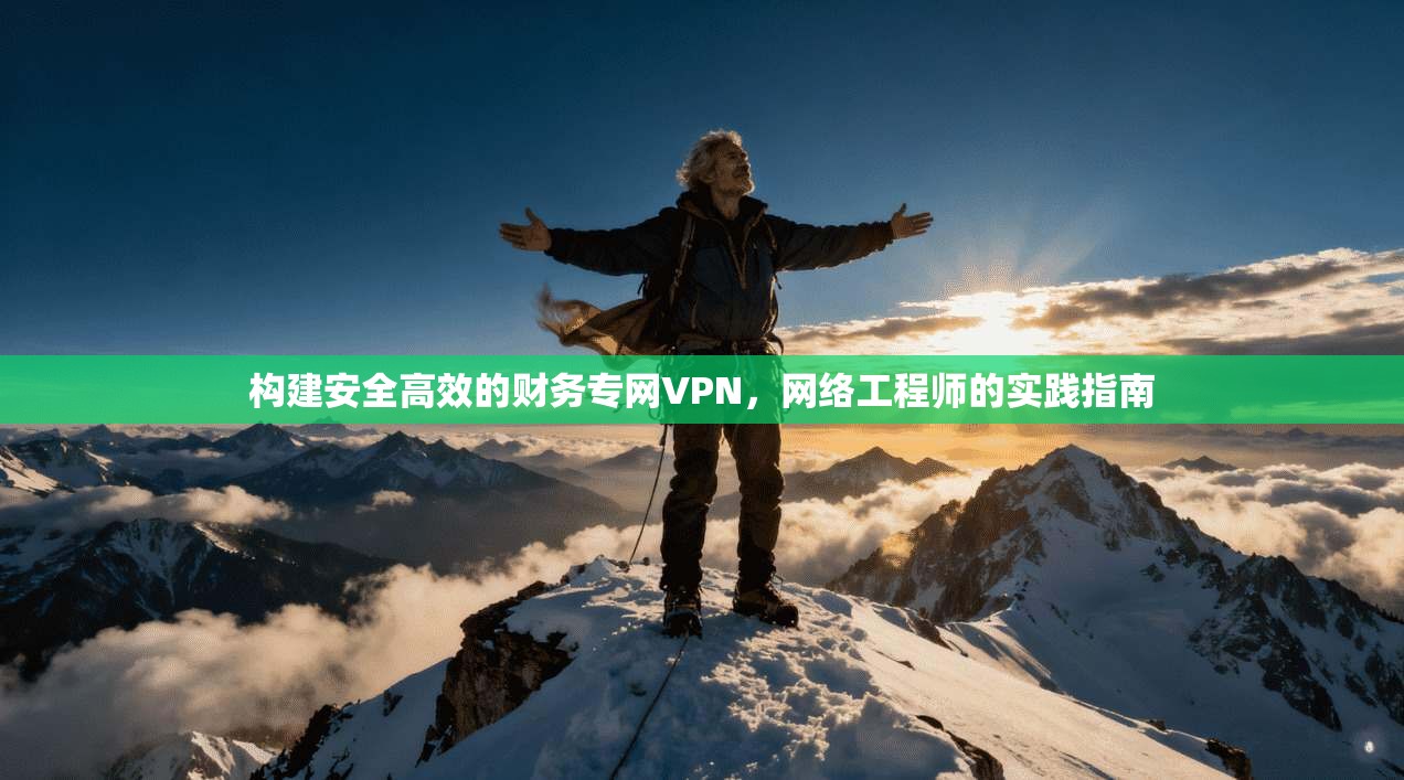 构建安全高效的财务专网VPN，网络工程师的实践指南