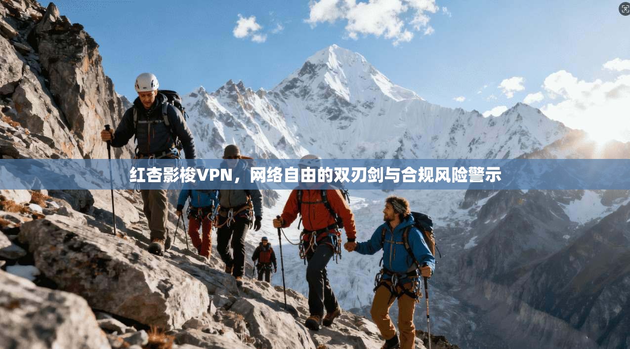 红杏影梭VPN，网络自由的双刃剑与合规风险警示