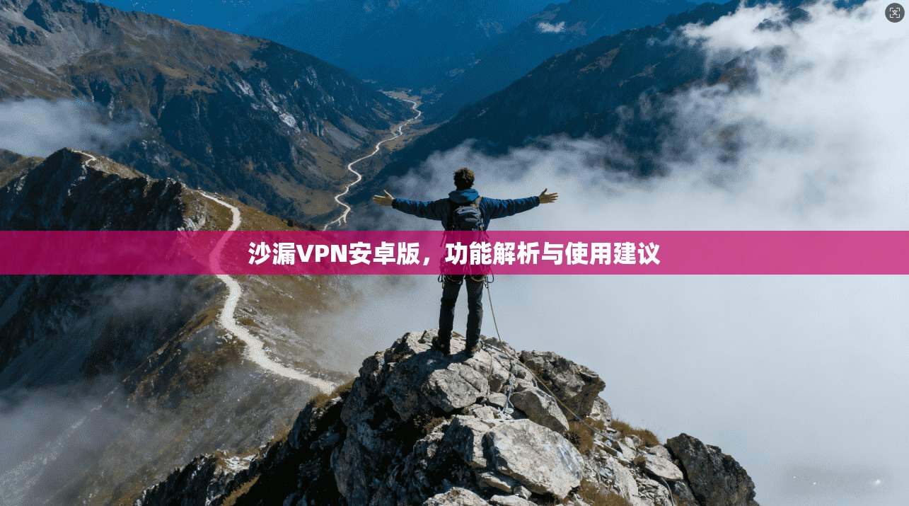 沙漏VPN安卓版，功能解析与使用建议