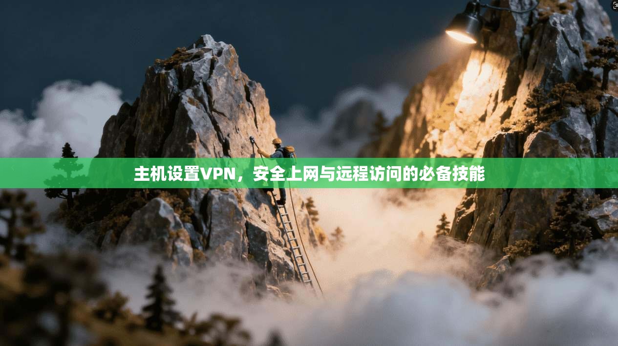 主机设置VPN，安全上网与远程访问的必备技能