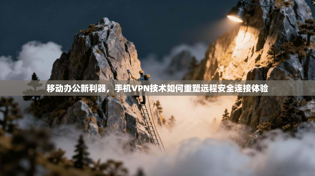 移动办公新利器，手机VPN技术如何重塑远程安全连接体验