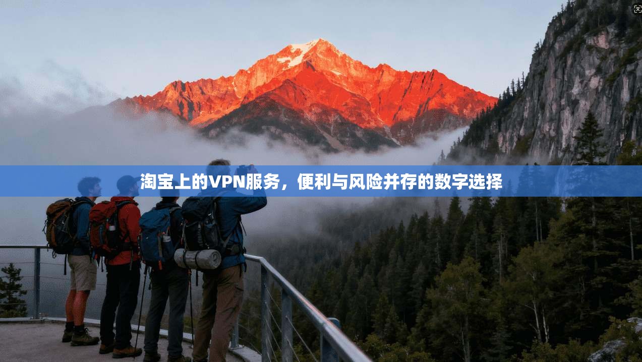 淘宝上的VPN服务，便利与风险并存的数字选择