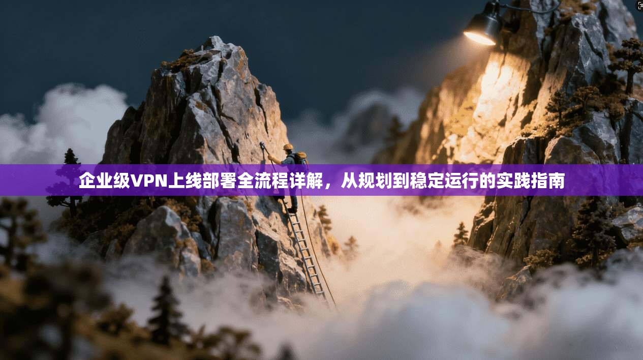企业级VPN上线部署全流程详解，从规划到稳定运行的实践指南