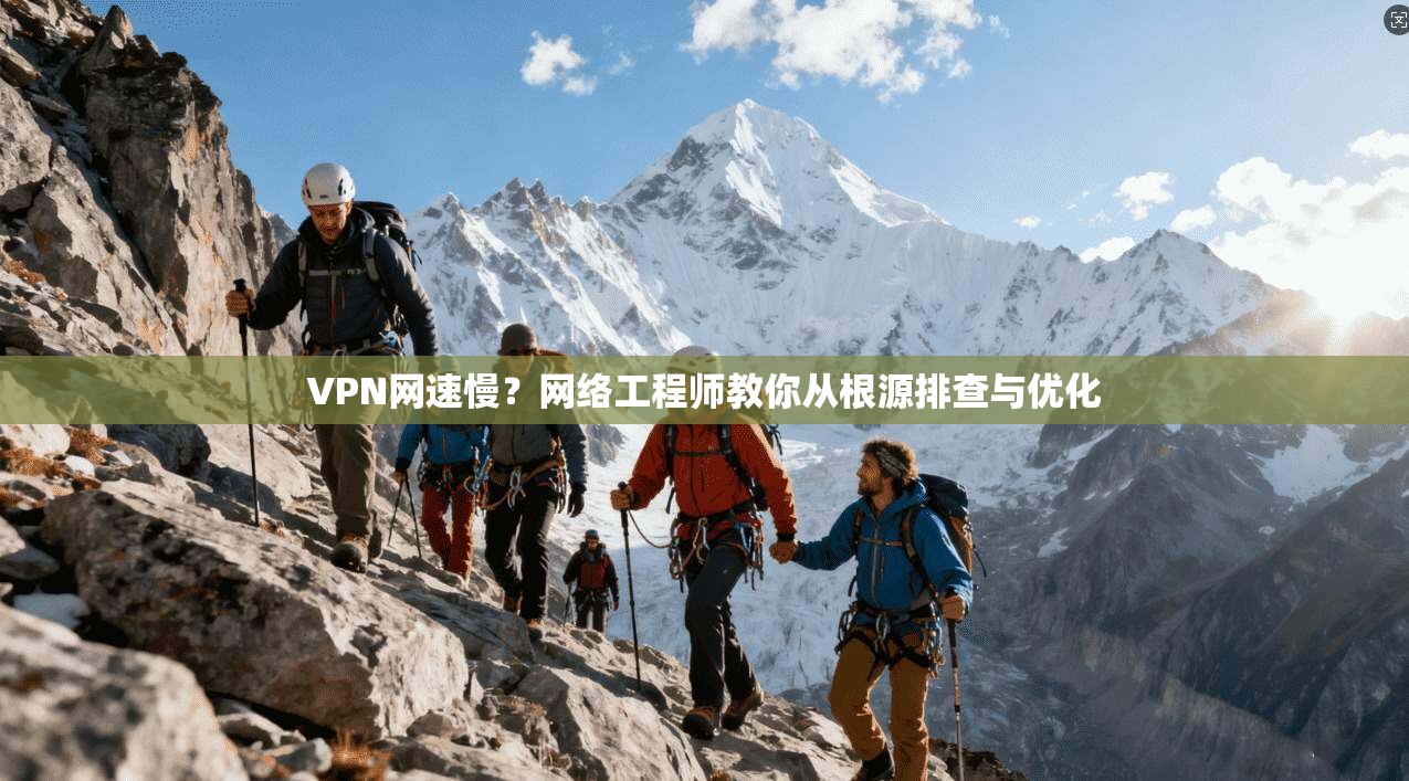 VPN网速慢？网络工程师教你从根源排查与优化