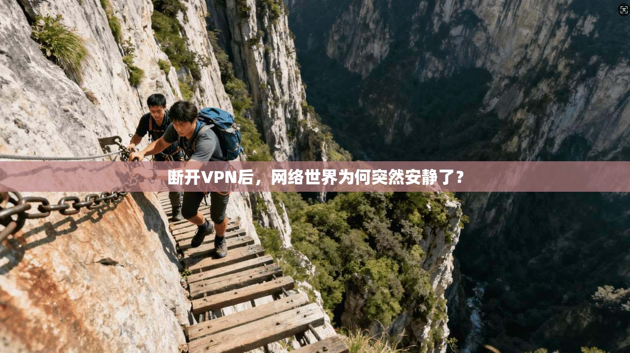 断开VPN后，网络世界为何突然安静了？