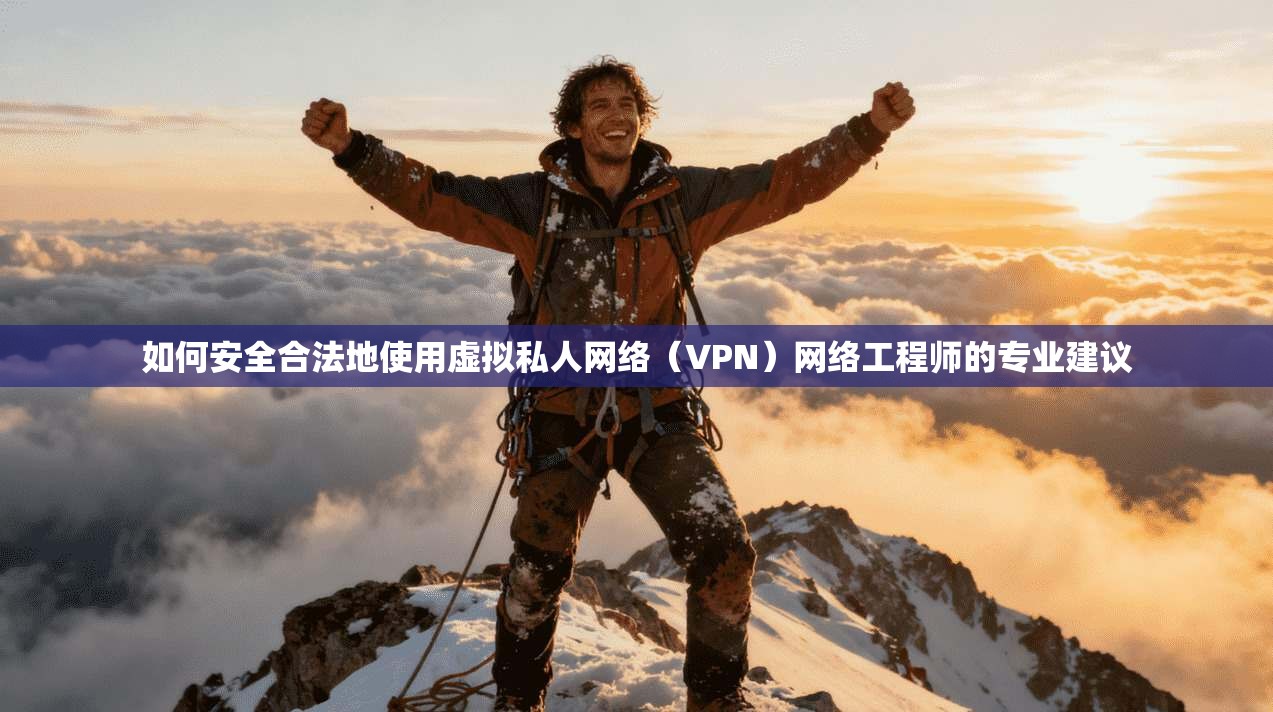 如何安全合法地使用虚拟私人网络（VPN）网络工程师的专业建议