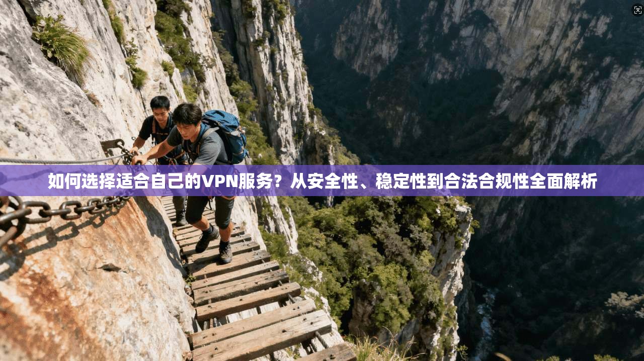 如何选择适合自己的VPN服务？从安全性、稳定性到合法合规性全面解析