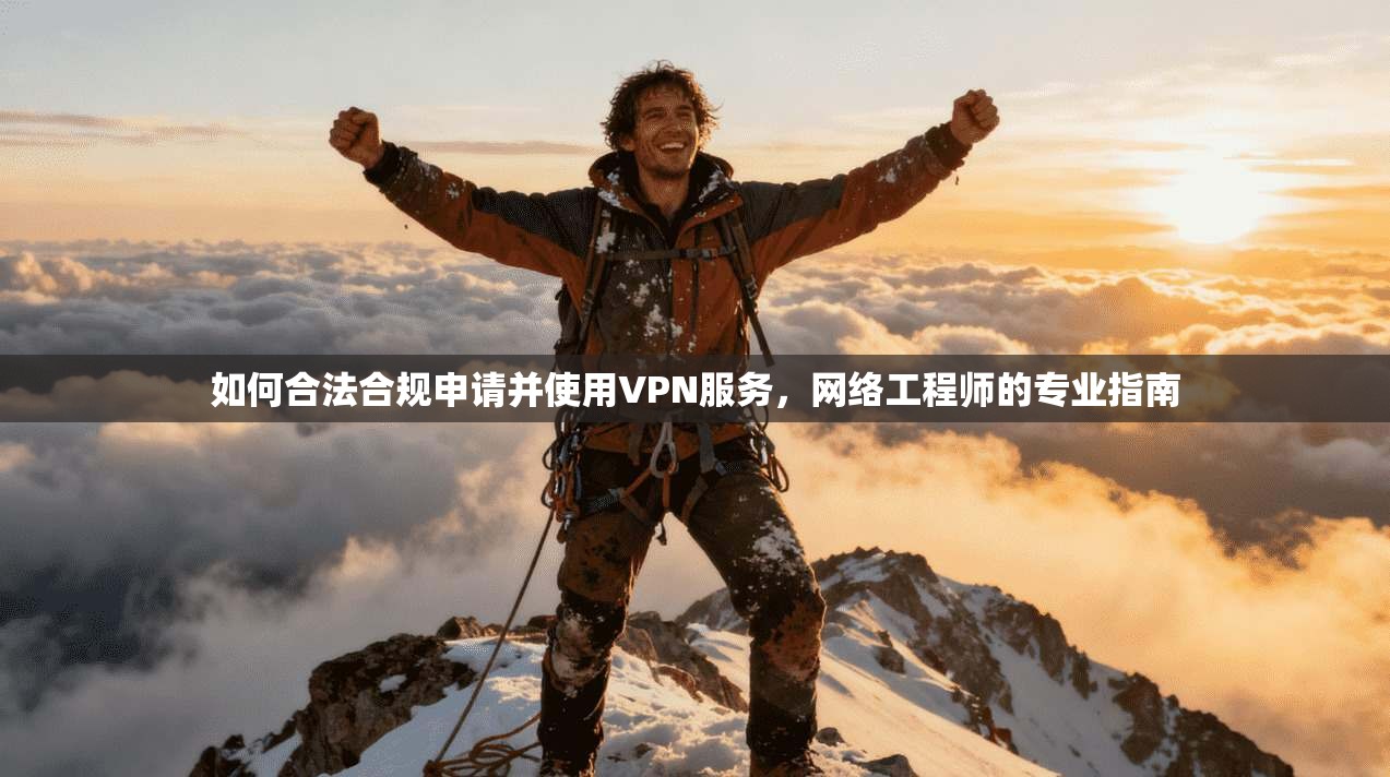 如何合法合规申请并使用VPN服务，网络工程师的专业指南