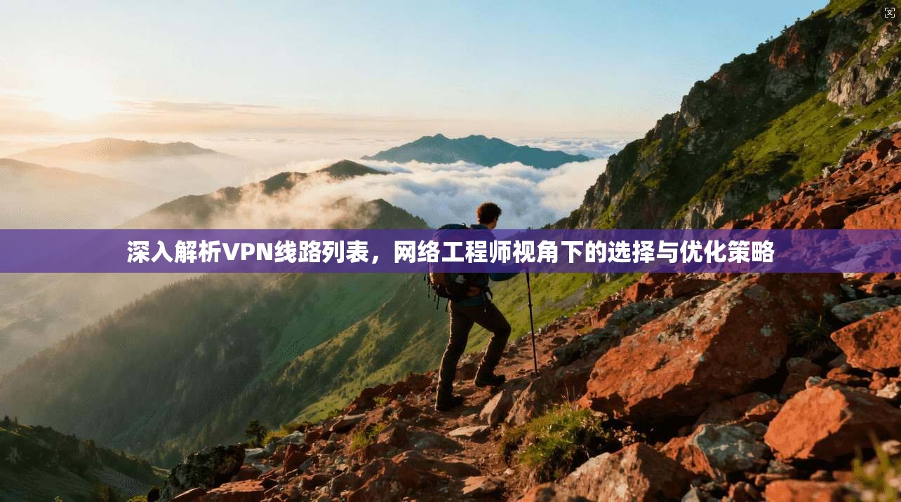 深入解析VPN线路列表，网络工程师视角下的选择与优化策略