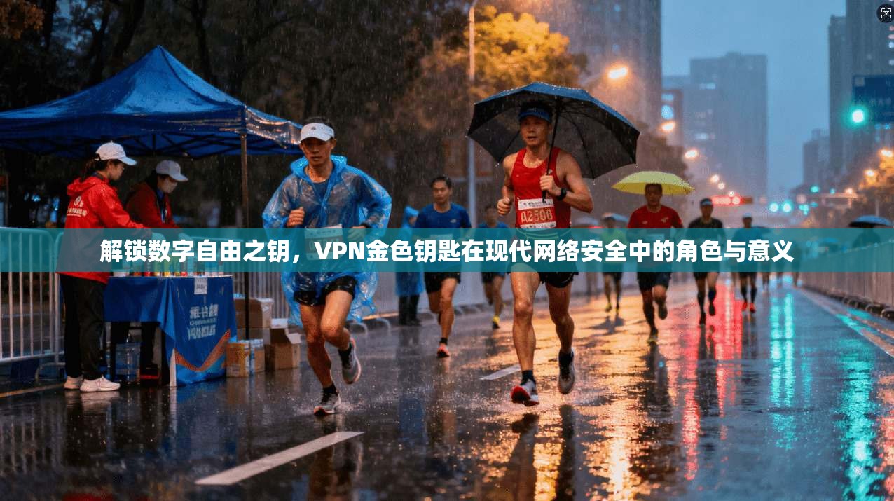 解锁数字自由之钥，VPN金色钥匙在现代网络安全中的角色与意义