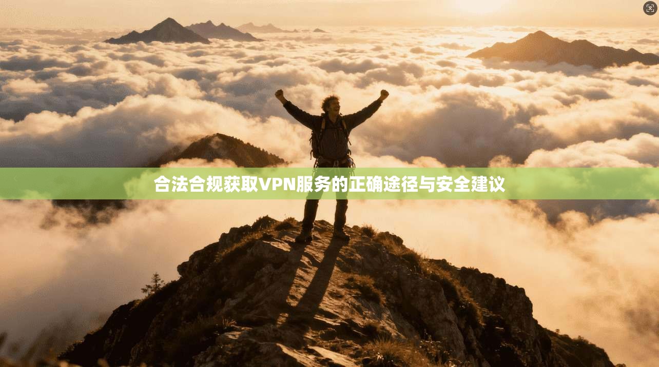合法合规获取VPN服务的正确途径与安全建议
