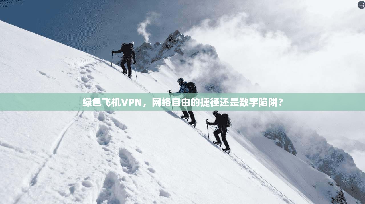 绿色飞机VPN，网络自由的捷径还是数字陷阱？