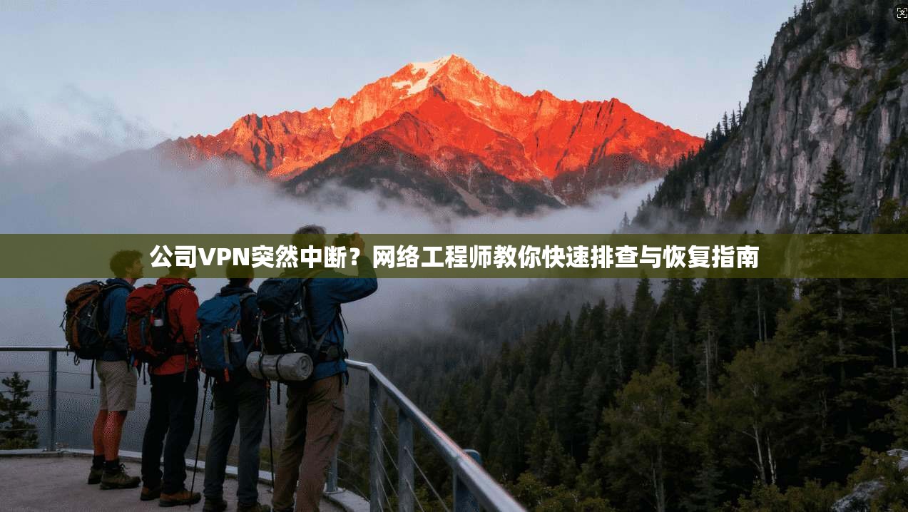 公司VPN突然中断？网络工程师教你快速排查与恢复指南  第1张