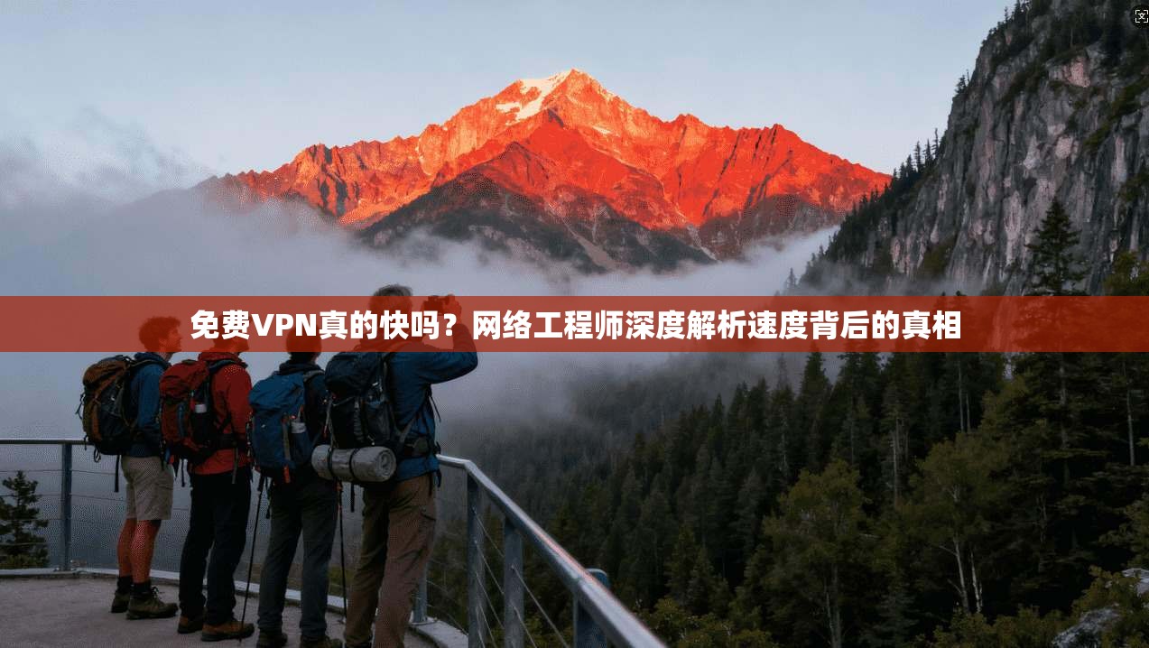 免费VPN真的快吗？网络工程师深度解析速度背后的真相