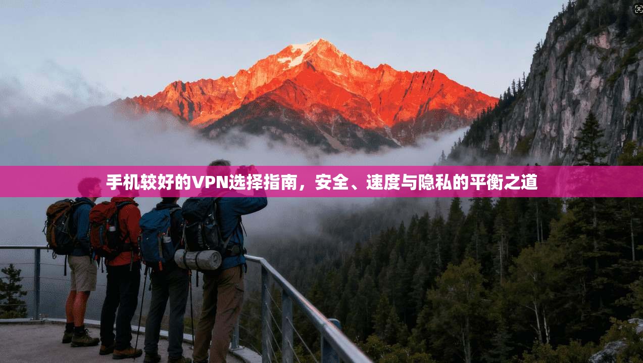 手机较好的VPN选择指南，安全、速度与隐私的平衡之道