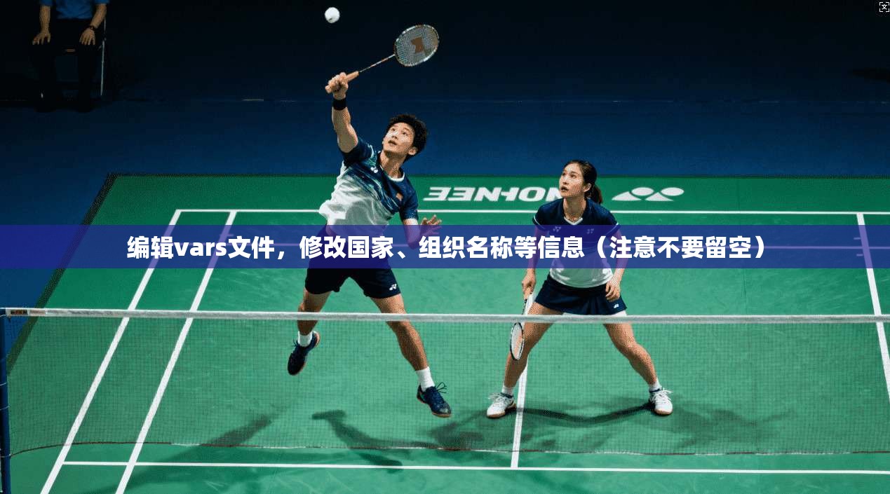 编辑vars文件，修改国家、组织名称等信息（注意不要留空）