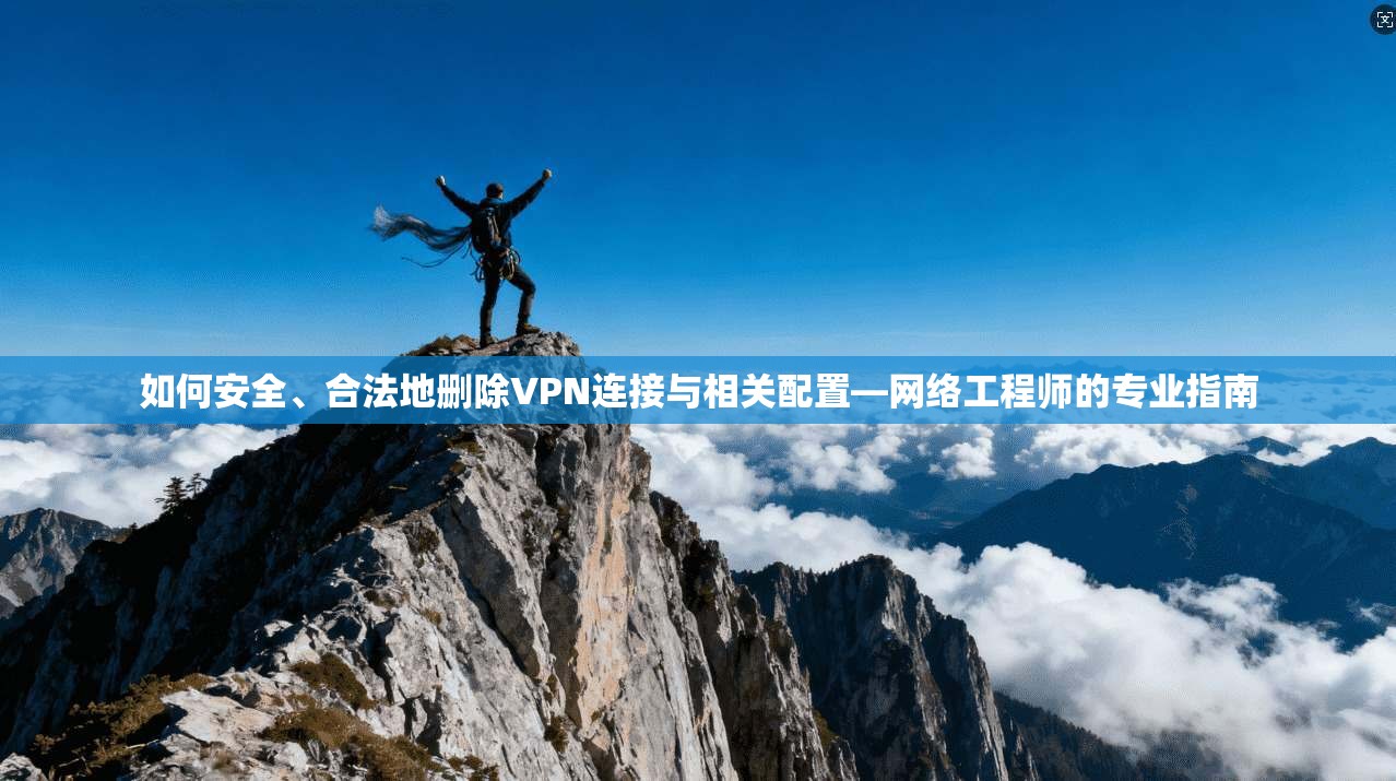 如何安全、合法地删除VPN连接与相关配置—网络工程师的专业指南