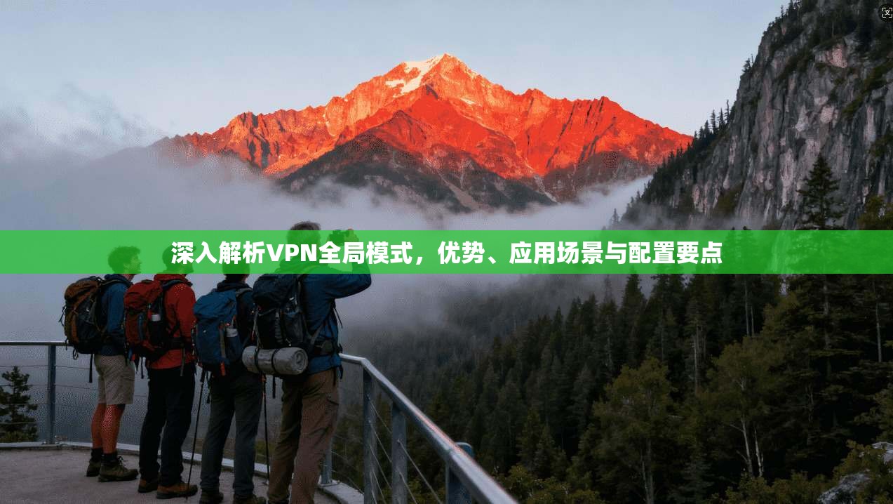 深入解析VPN全局模式，优势、应用场景与配置要点