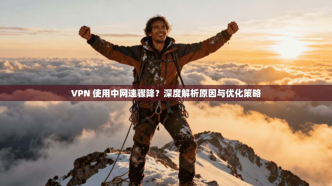 VPN 使用中网速骤降？深度解析原因与优化策略