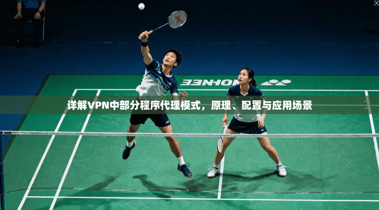 详解VPN中部分程序代理模式，原理、配置与应用场景