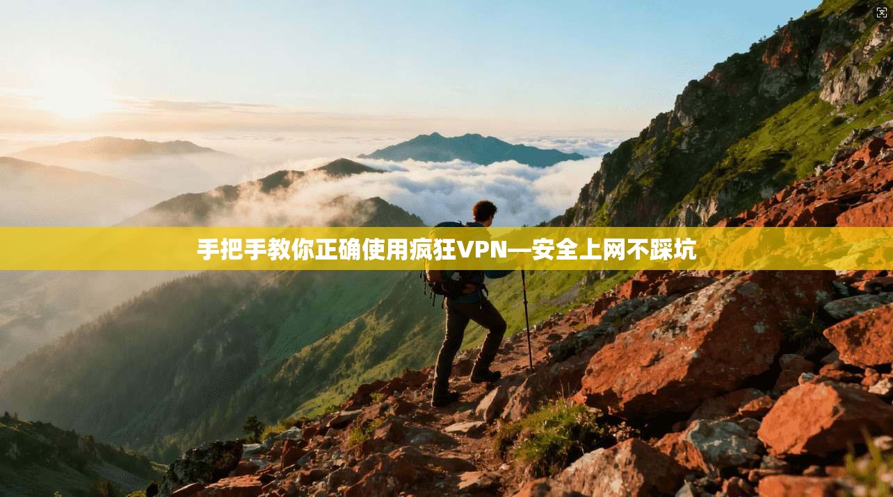 手把手教你正确使用疯狂VPN—安全上网不踩坑