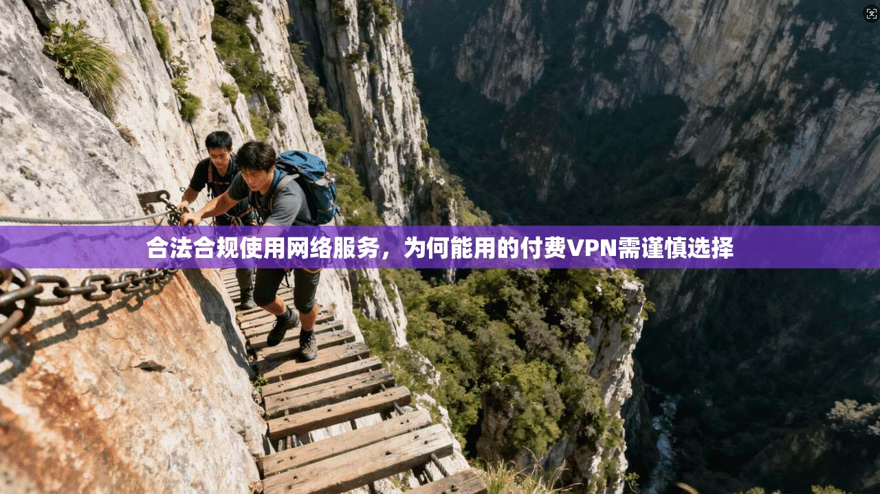 合法合规使用网络服务,为何能用的付费VPN需谨慎选择