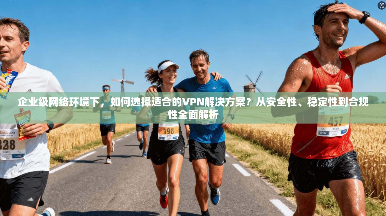企业级网络环境下,如何选择适合的VPN解决方案?从安全性、稳定性到合规性全面解析