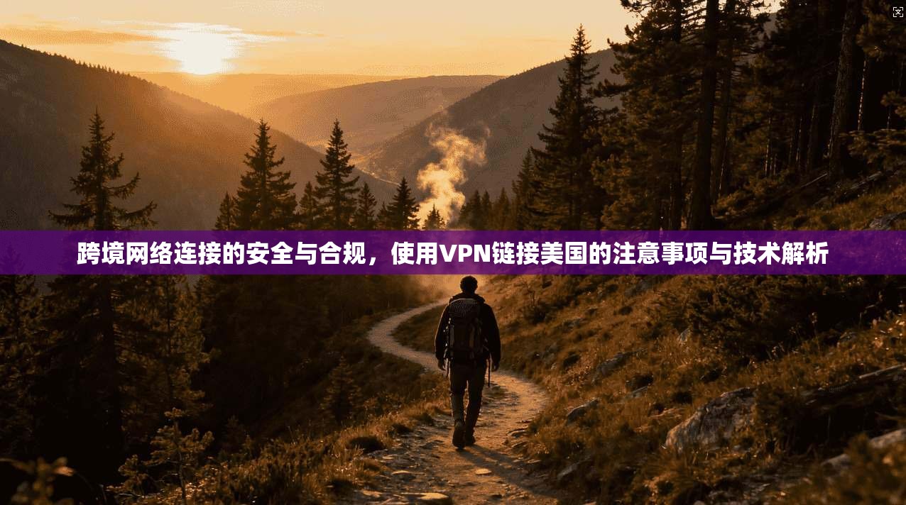 跨境网络连接的安全与合规，使用VPN链接美国的注意事项与技术解析