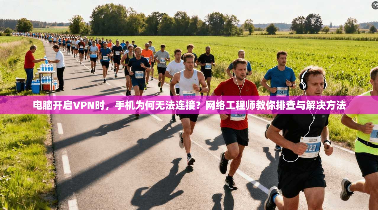电脑开启VPN时，手机为何无法连接？网络工程师教你排查与解决方法