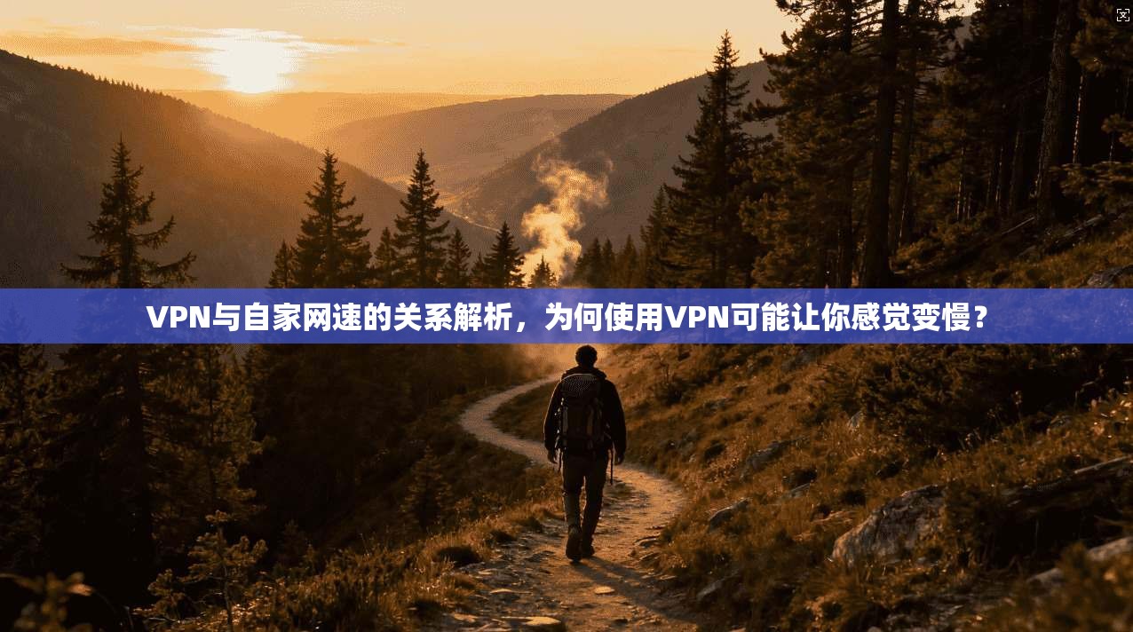 VPN与自家网速的关系解析，为何使用VPN可能让你感觉变慢？