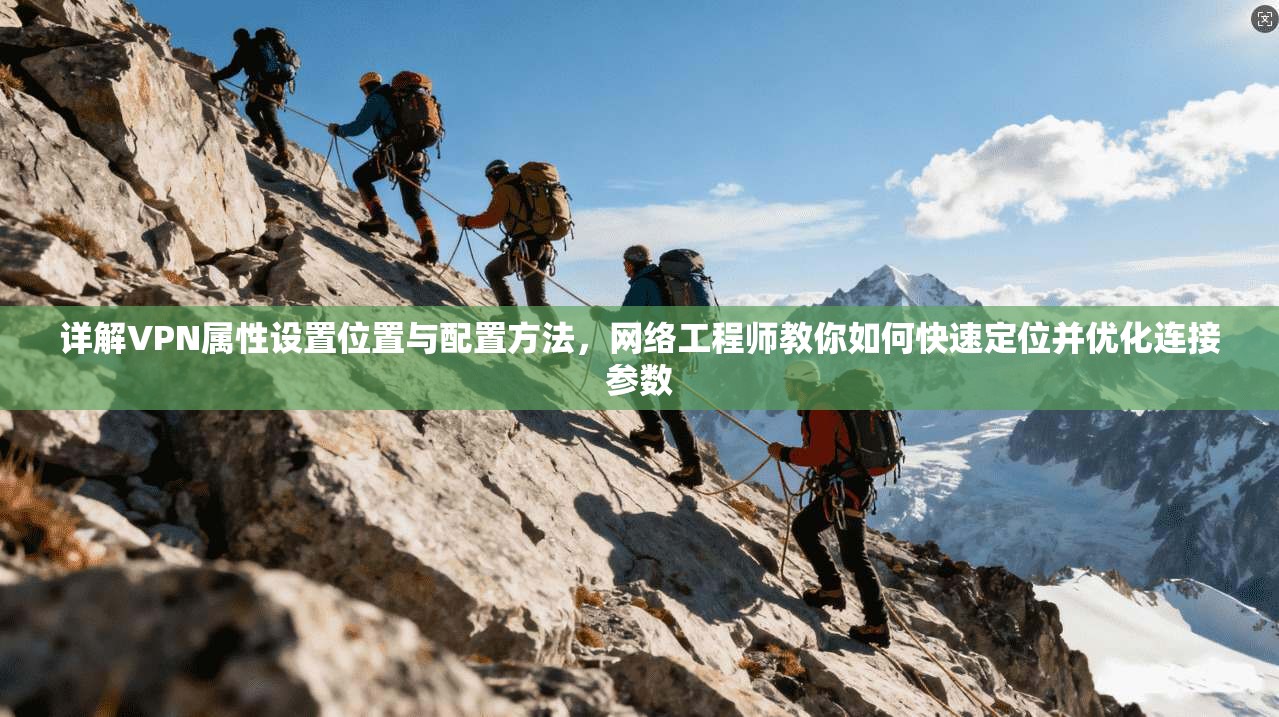 详解VPN属性设置位置与配置方法，网络工程师教你如何快速定位并优化连接参数