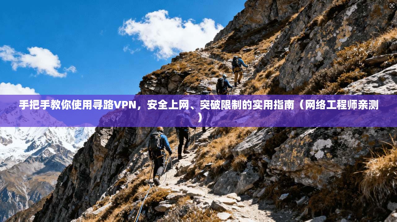 手把手教你使用寻路VPN，安全上网、突破限制的实用指南（网络工程师亲测）