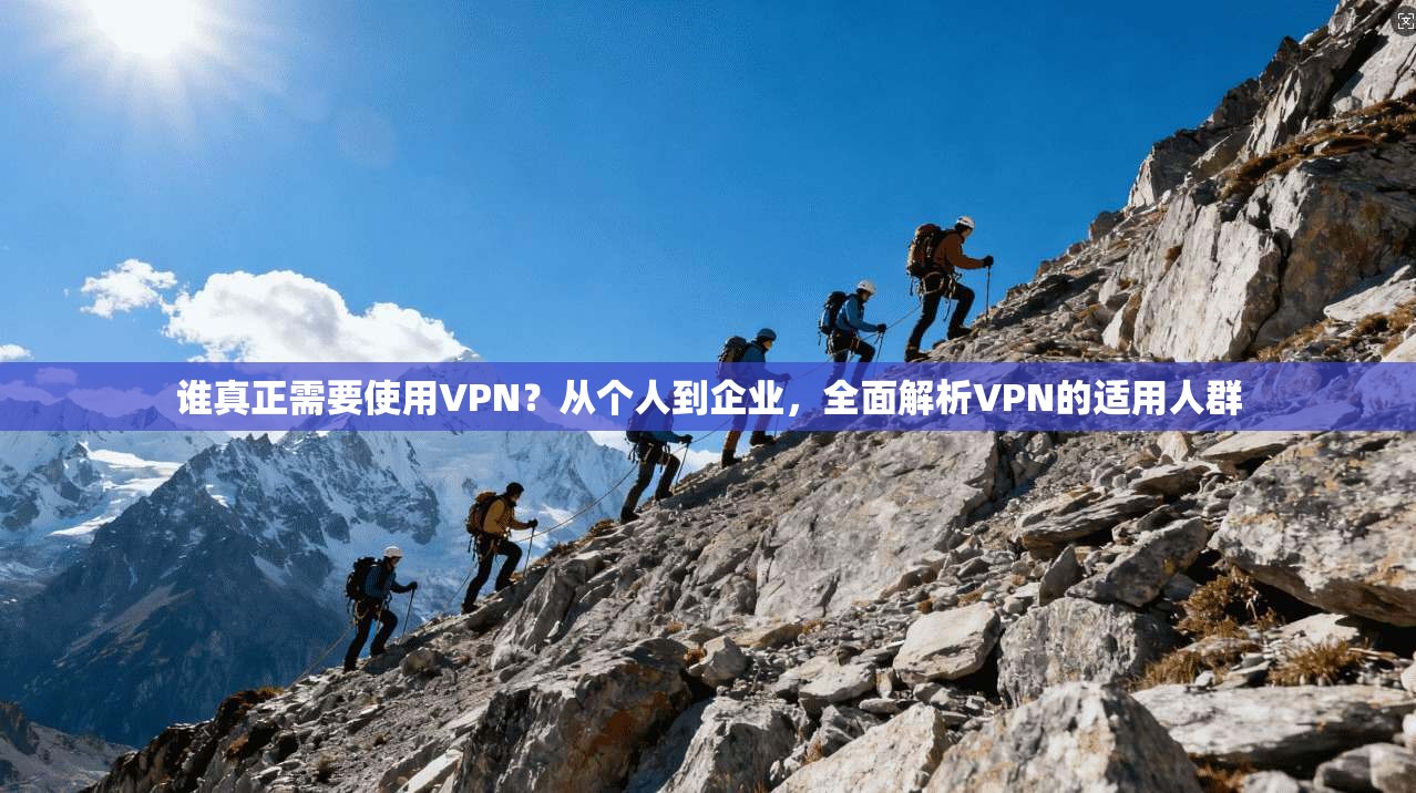 谁真正需要使用VPN？从个人到企业，全面解析VPN的适用人群