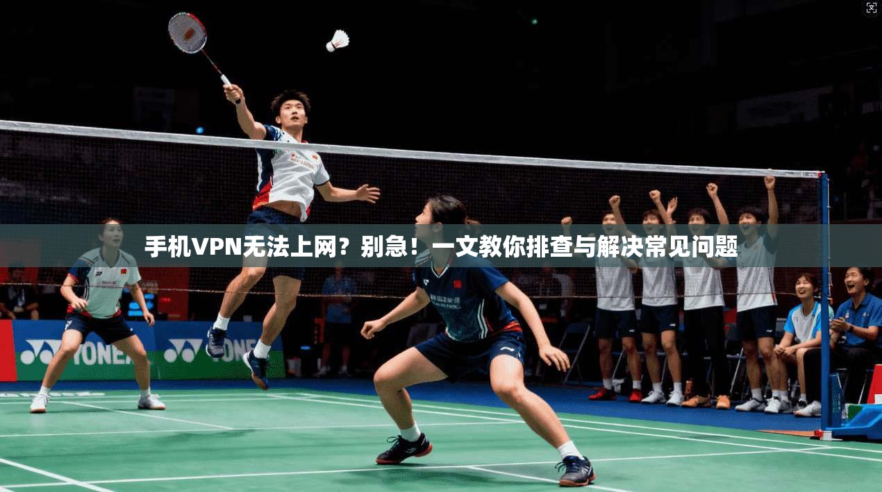 手机VPN无法上网？别急！一文教你排查与解决常见问题