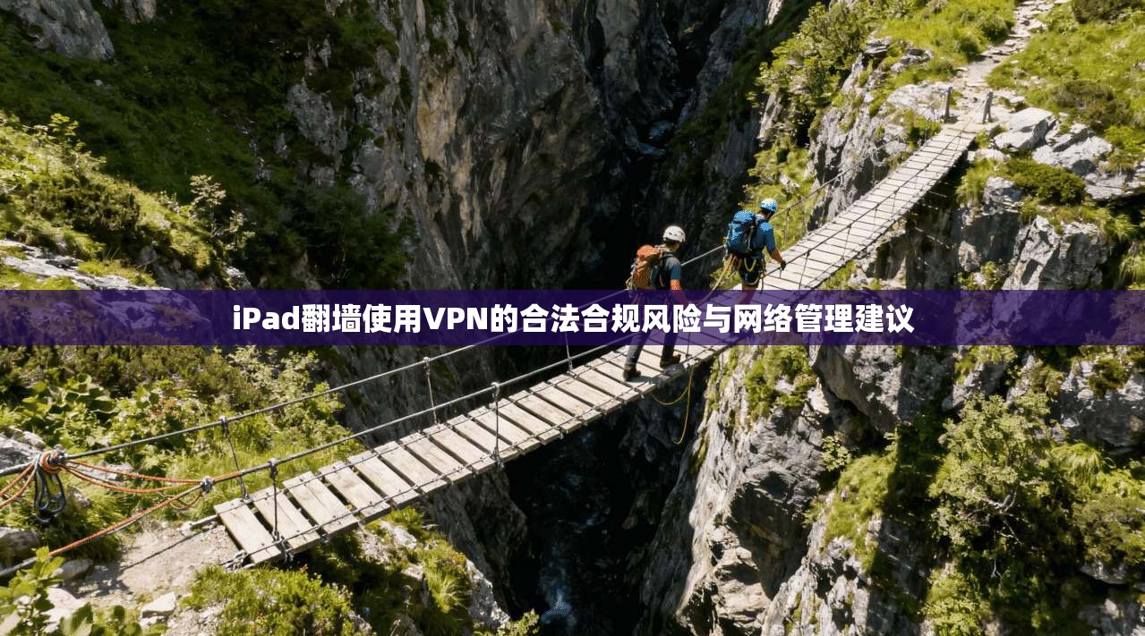 iPad翻墙使用VPN的合法合规风险与网络管理建议