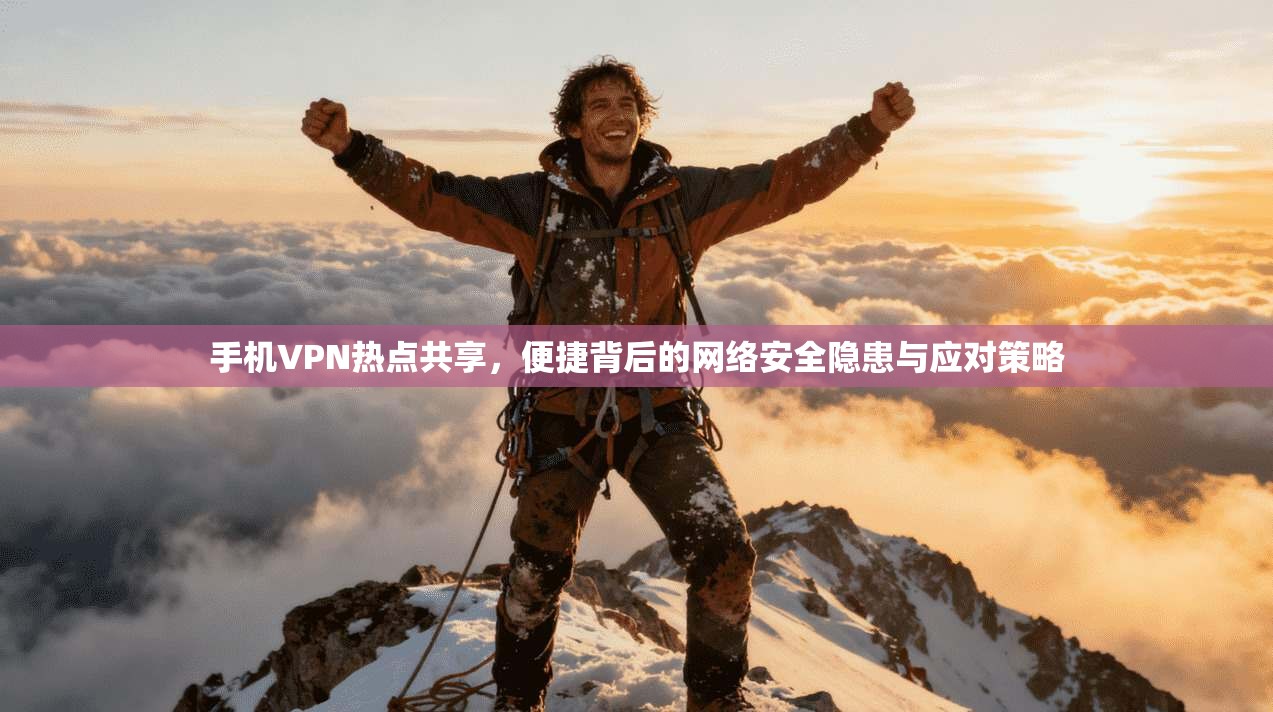 手机VPN热点共享，便捷背后的网络安全隐患与应对策略