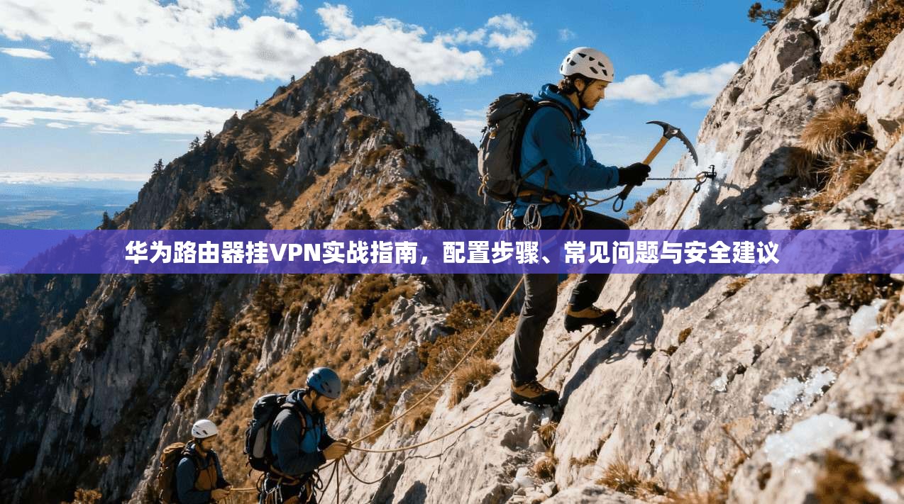 华为路由器挂VPN实战指南，配置步骤、常见问题与安全建议