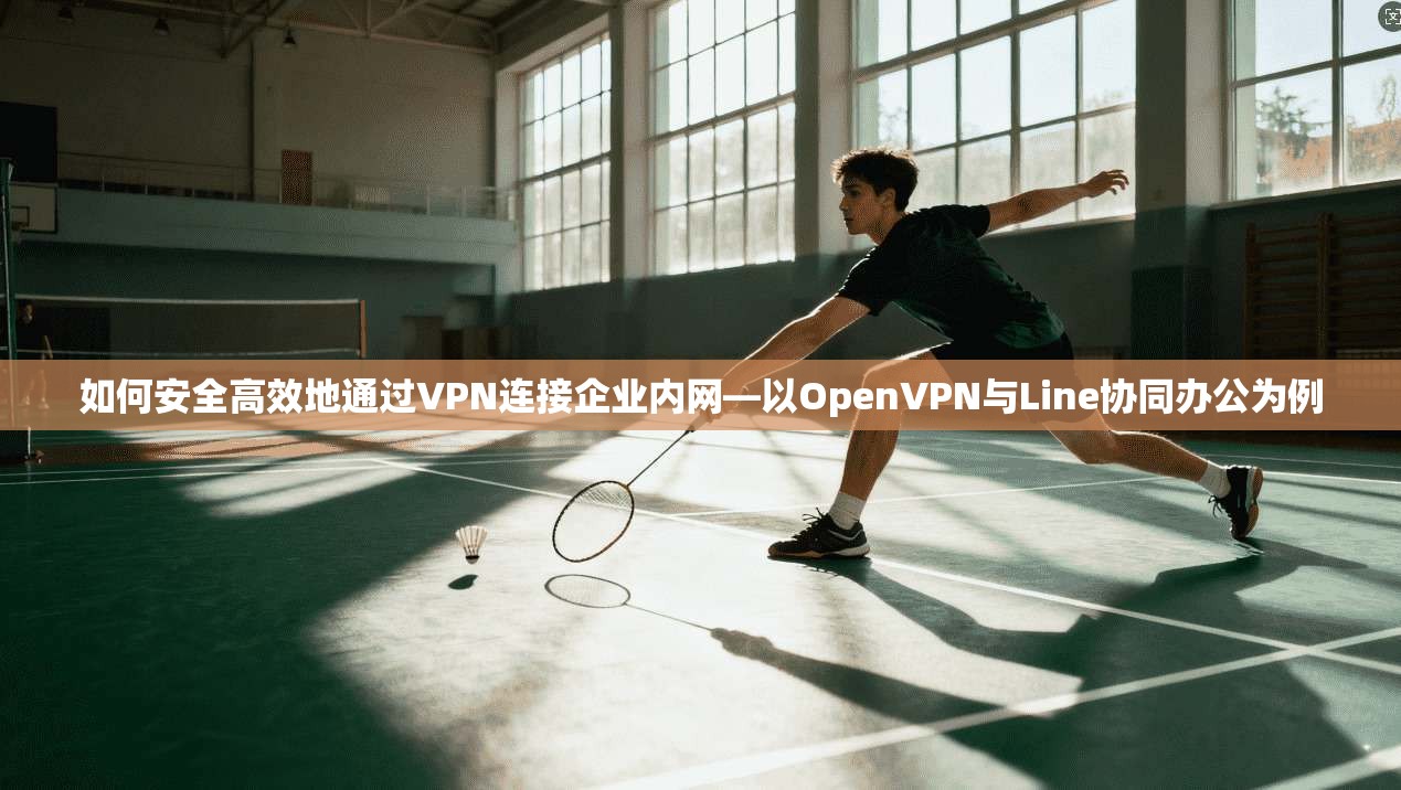 如何安全高效地通过VPN连接企业内网—以OpenVPN与Line协同办公为例