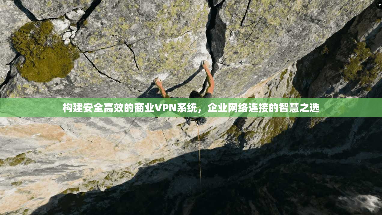 构建安全高效的商业VPN系统，企业网络连接的智慧之选