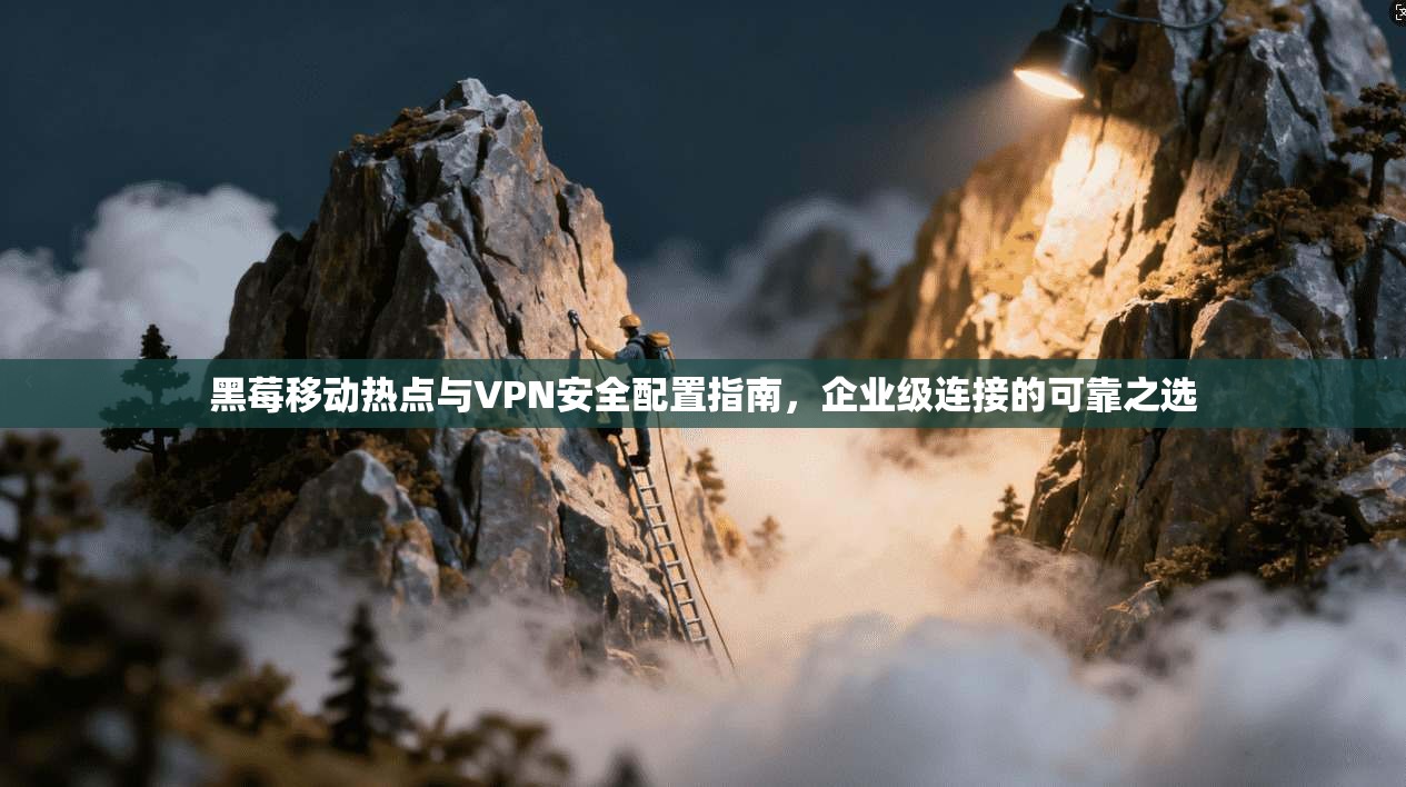 黑莓移动热点与VPN安全配置指南，企业级连接的可靠之选