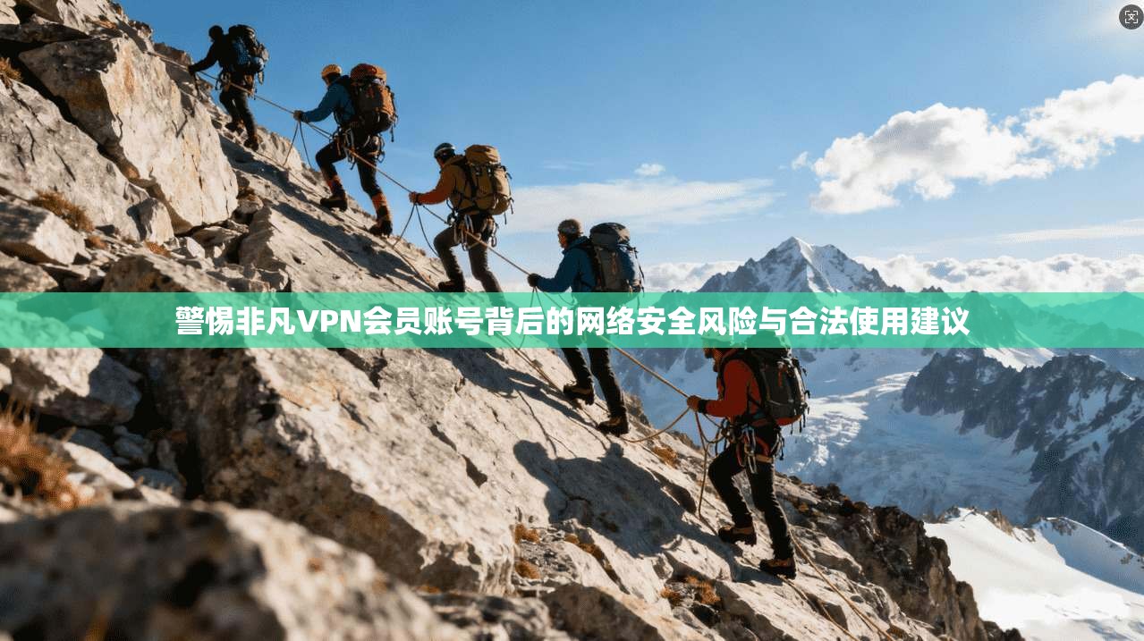 警惕非凡VPN会员账号背后的网络安全风险与合法使用建议