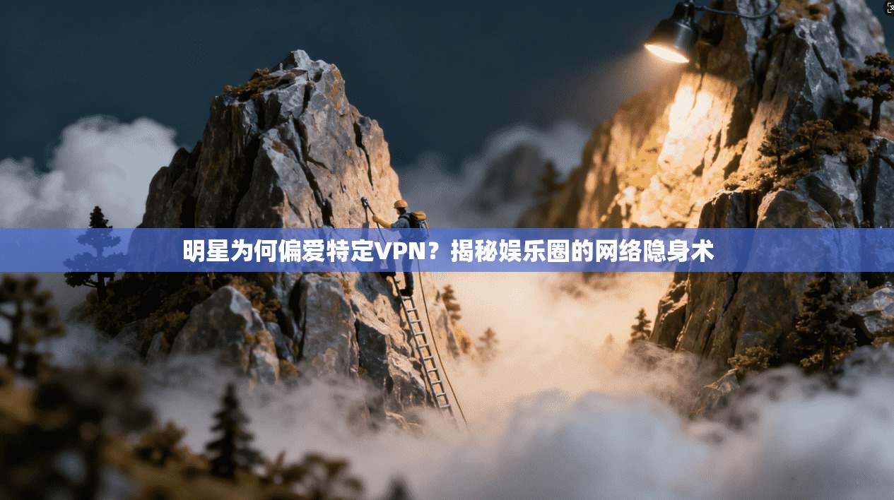明星为何偏爱特定VPN？揭秘娱乐圈的网络隐身术