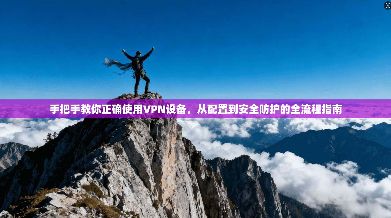 手把手教你正确使用VPN设备，从配置到安全防护的全流程指南