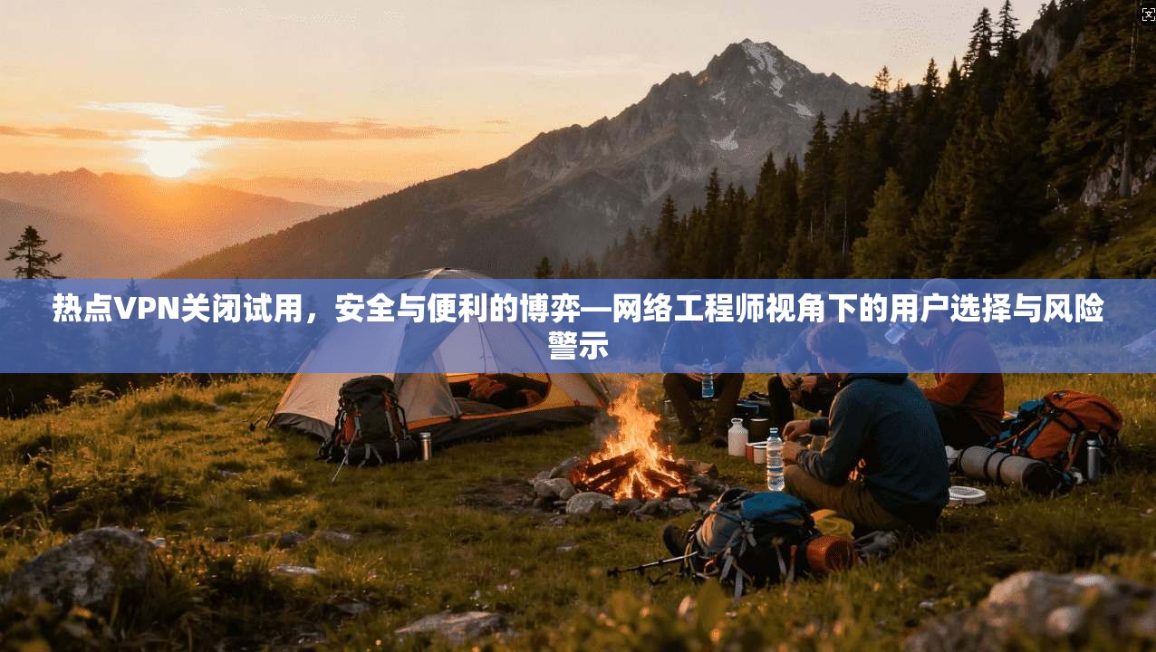 热点VPN关闭试用，安全与便利的博弈—网络工程师视角下的用户选择与风险警示